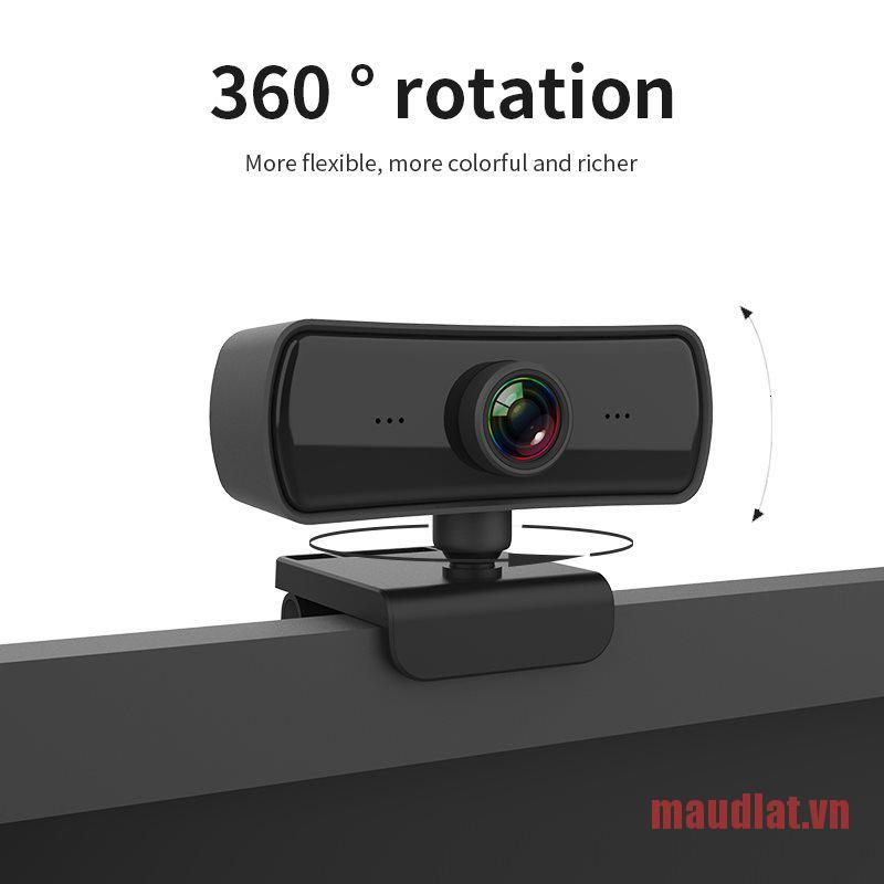 Maudlat 2K  Webcam HD Computer PC WebCamera For Live Broadcast Video Conference