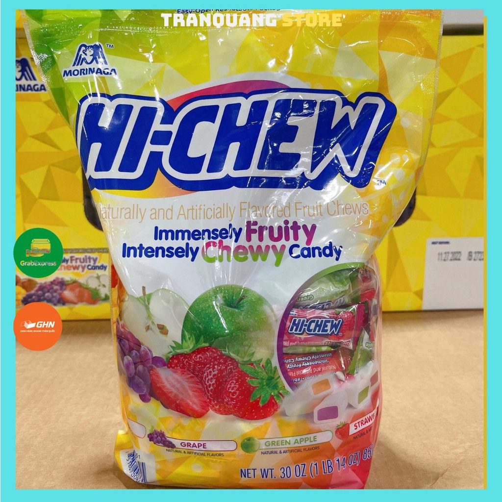 Kẹo Trái Cây , Kẹo Dẻo Hi-Chew Nhập Khẩu USA - 850g( date 2023)
