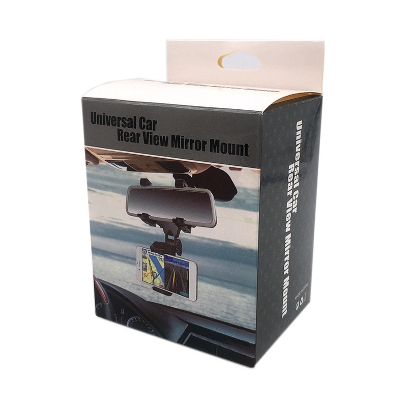 Giá Đỡ Điện Thoại/GPS Thông Dụng Có Thể Xoay Gắn Gương Chiếu Hậu Cho Xe Hơi Kích Thước 7 Inch