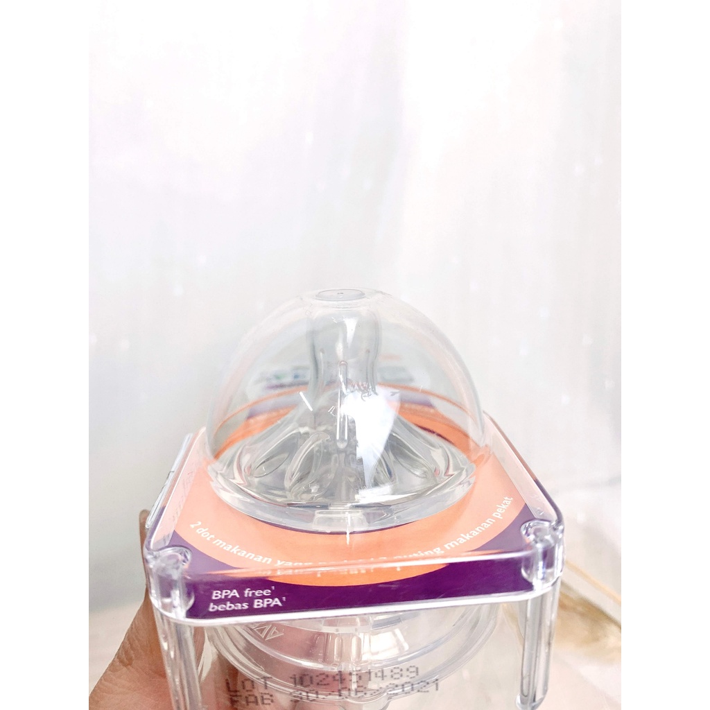 Núm ti Avent cổ rộng - Núm ti thay thế Philips Avent số 2, 3, 4, 5