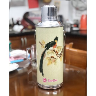 Phích đựng nước Rạng Đông 2 lít chất liệu sắt không rỉ RD 2035 S1 (Phích truyền thống 60 năm)