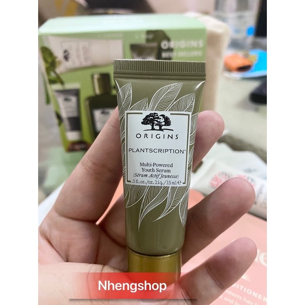 Tinh chất chống lão hoá origins Plantscription Anti-Aging Power Serum