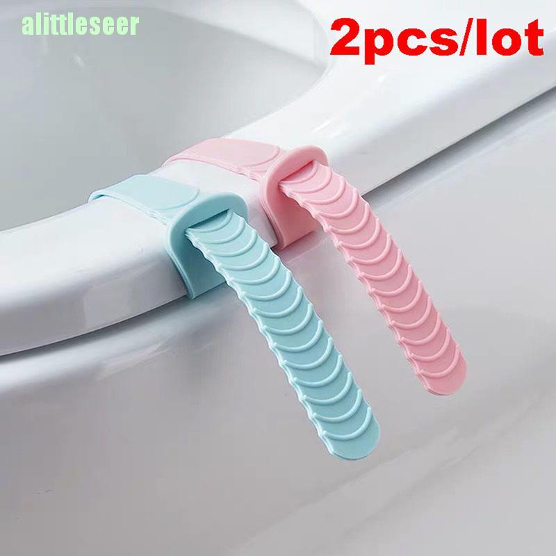 Bộ 2 Dụng Cụ Nâng Nắp Bồn Cầu Bằng Silicone