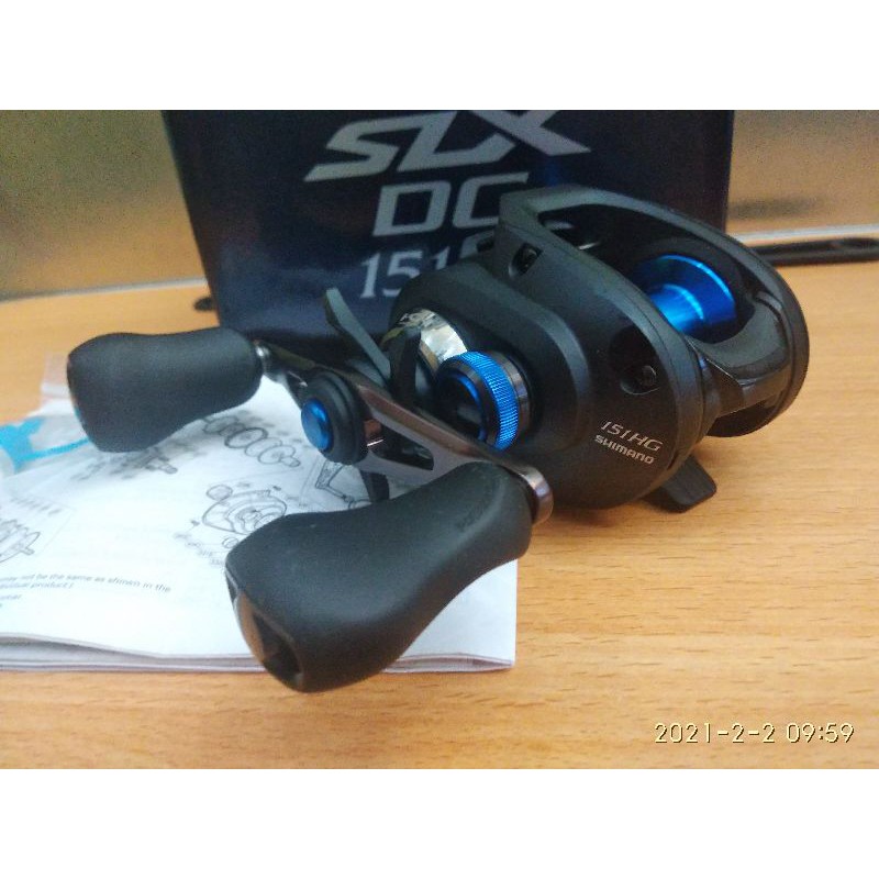 Máy Câu Cá Shimano SLX DC 151HG - Máy Ngang - Tay Trái