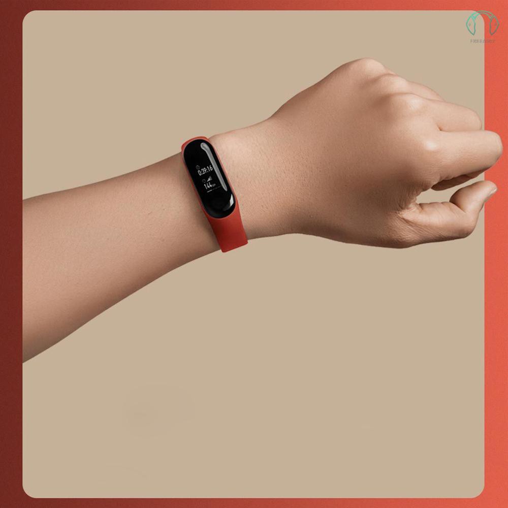 ANDROID IPHONE Đồng Hồ Thông Minh Đa Năng Theo Dõi Tình Trạng Sức Khỏe Mi Band 3