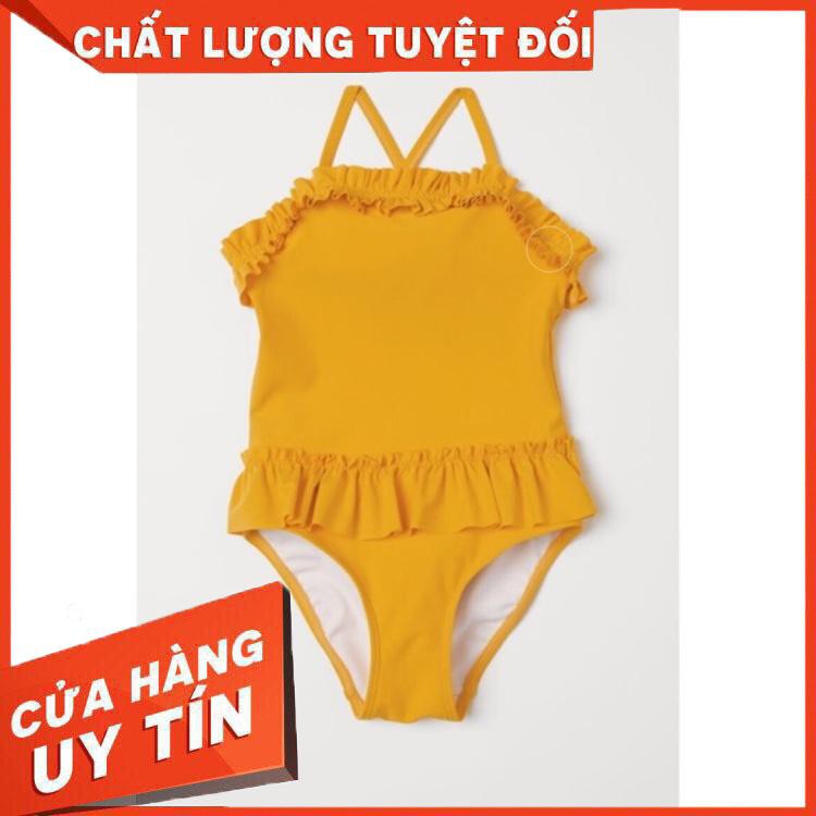 Áo bơi H&M bé gái hàng xuất (vàng) - Hàng nhập khẩu