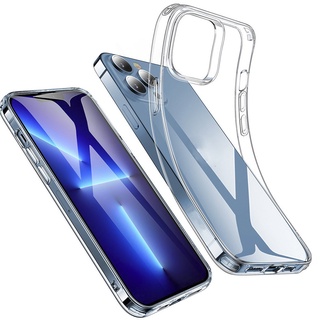 Ốp điện thoại Tpu Silicon dẻo trong suốt không ố vàng cho For iPhone 15 14 13 12 11 Pro Max 12 13 mini X XS Max 7 8 6 6s 14 15 Plus SE 2020