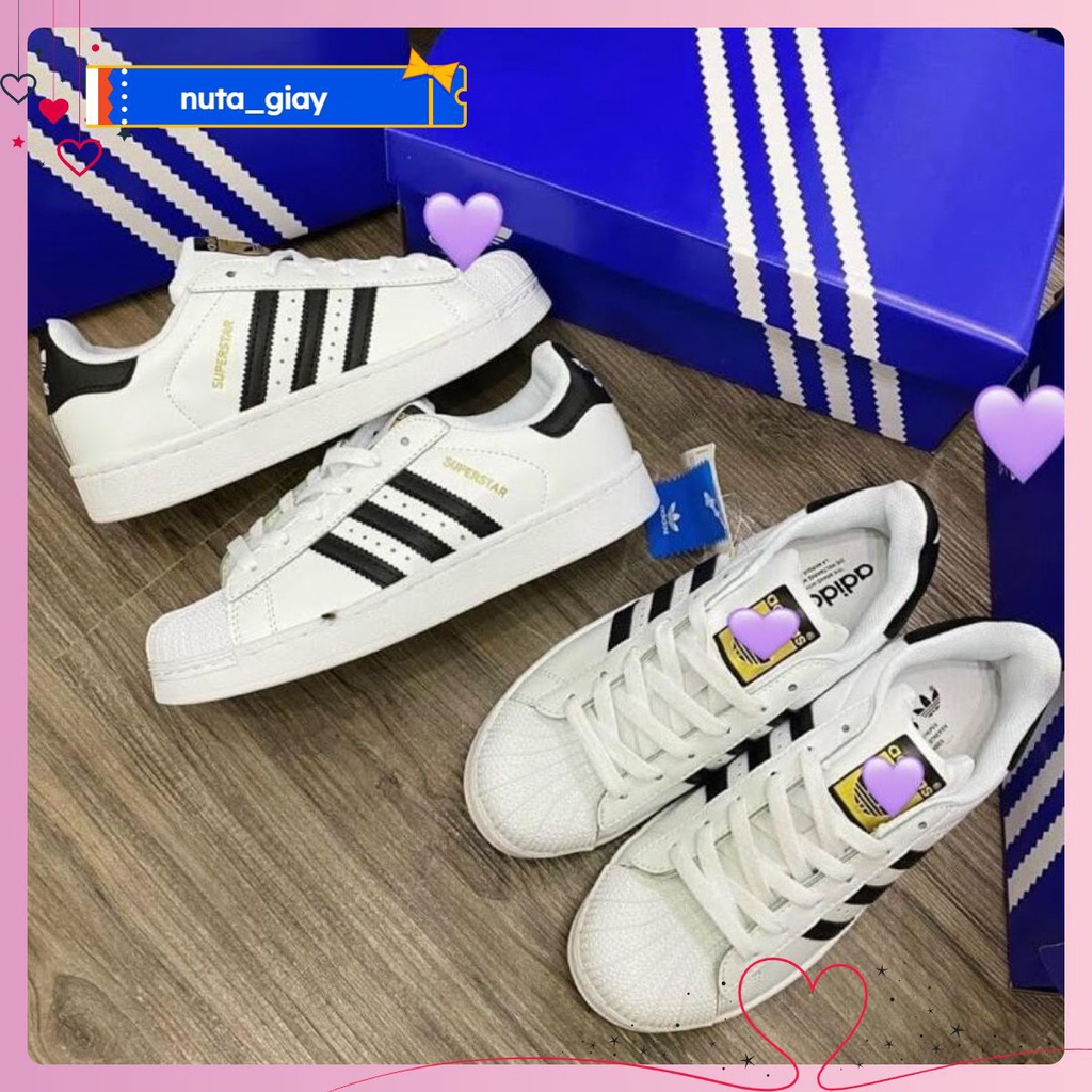 Giày Thể Thao adi__dass🔥𝐒𝐢ê𝐮 𝐑ẻ🔥 Trắng Sọc Đen Cao Cấp nam nữ