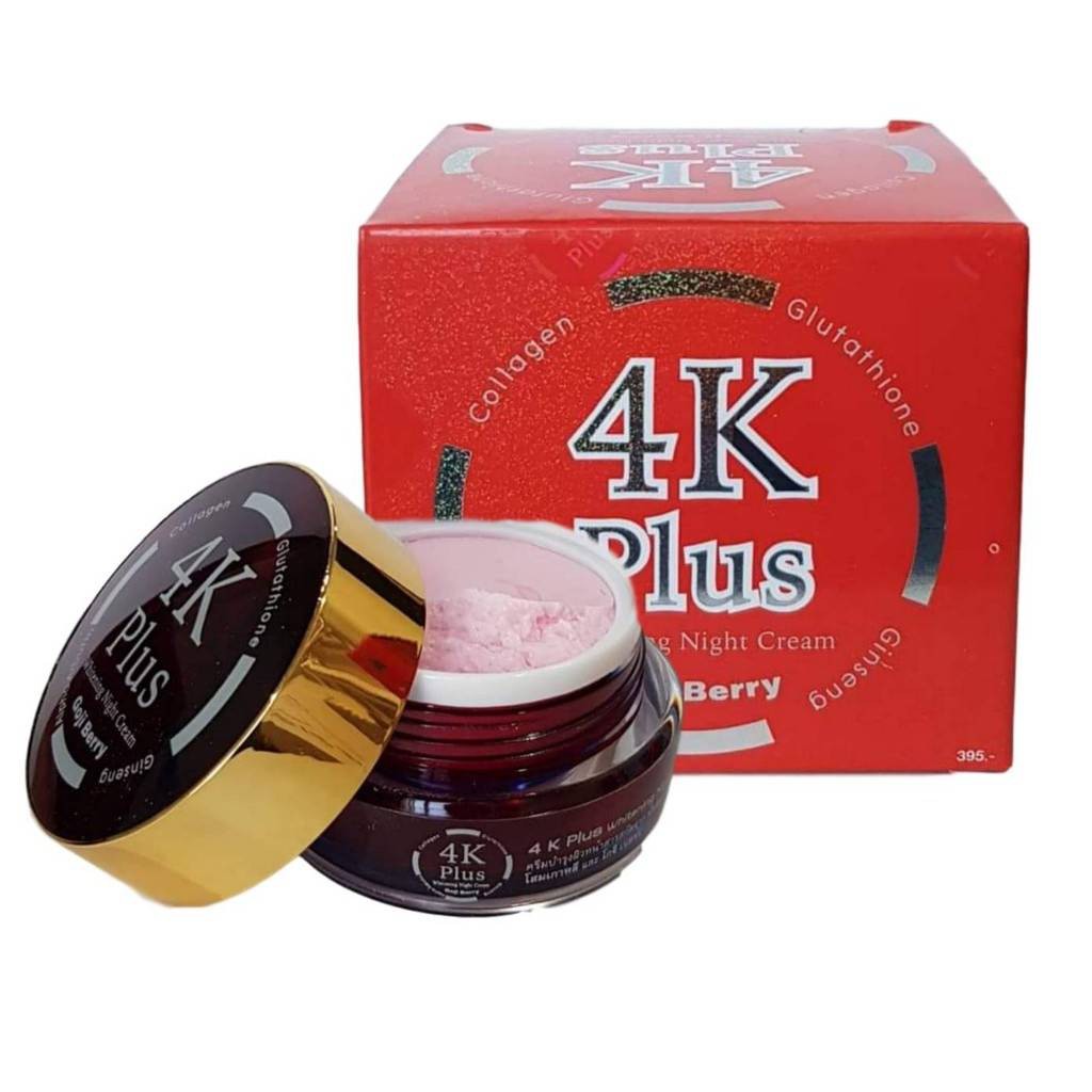 KEM 4K PLUS MÀU ĐỎ  MỤN - KEM  MỤN 4K