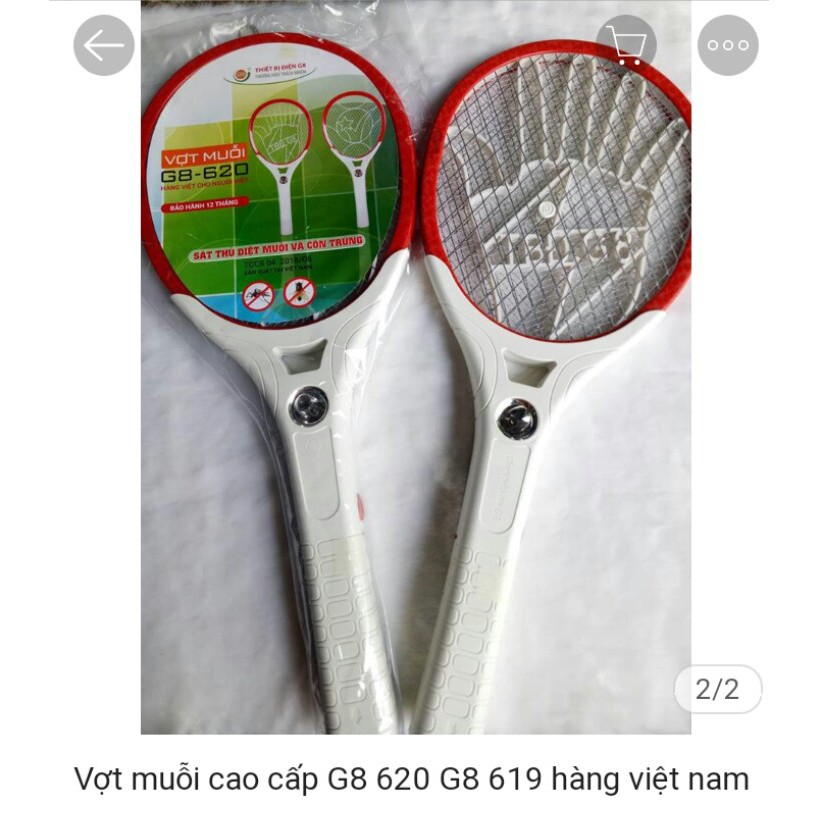 Vợt muỗi cao cấp G8 620 G8 619 hàng việt nam.