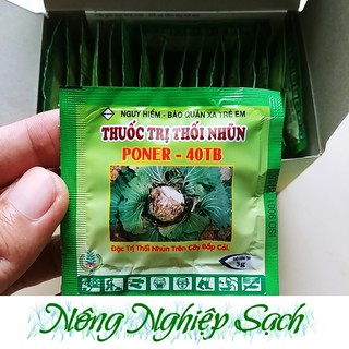 Poner 40TB - Thuốc đặc trị thối nhũn dạng viên sủi