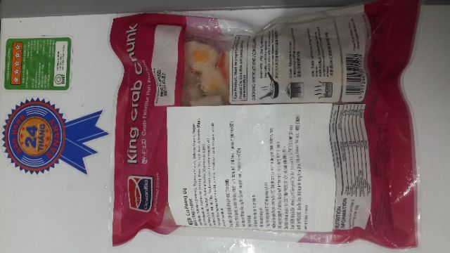 100g cua hoàng đế nhập khẩu Malaysia(10 viên)