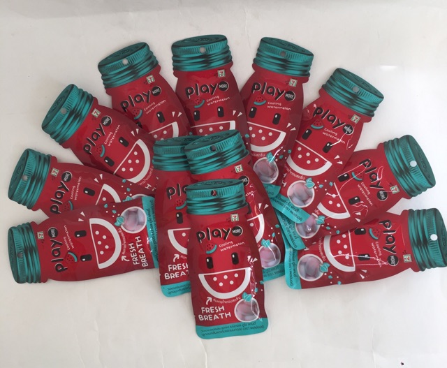 Kẹo dưa hấu bạc hà PLAY date T1/2021 Thái Lan