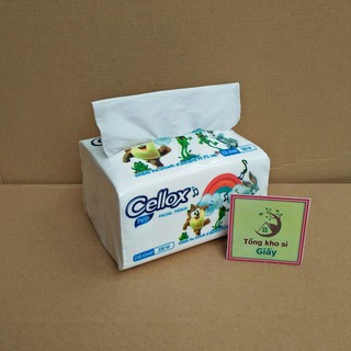 Giấy rút lụa 230 tờ Cellox (Bịch trắng)