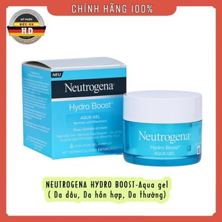 Kem dưỡng ẩm Neutrogena Hydro Boost da dầu, da khô, kem ngủ 50ml