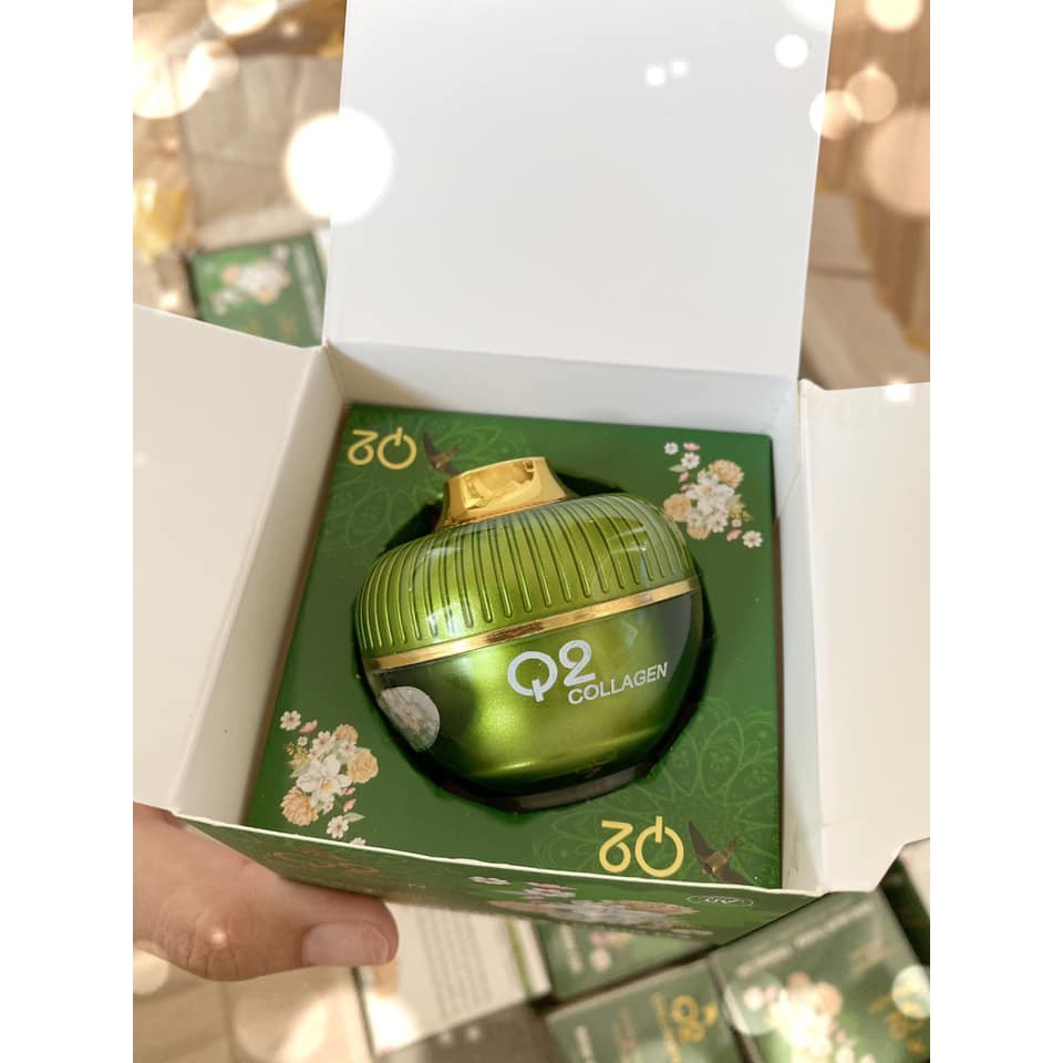 Kem Q2 COLLAGEN Xanh