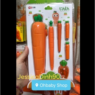 Bộ Bóp Viết và Viết Hình Carot
