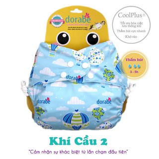 Tã vải Dorabe size M ban ngày (gồm vỏ và lót)