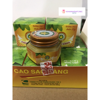  Cao sao vàng Golden Star Balm 20g 