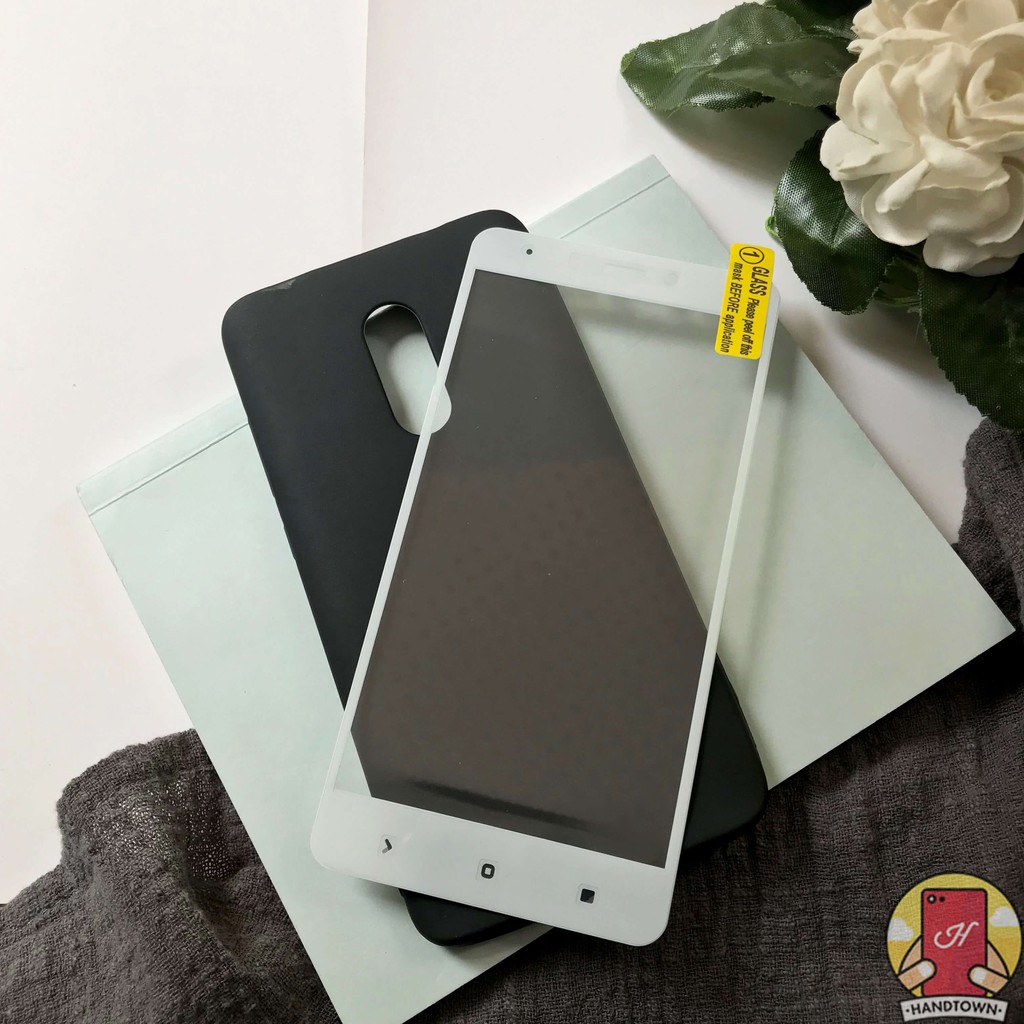 COMBO SỐC: Xiaomi Redmi Note 4 Ốp lưng dẻo đen toàn bộ + kính cường lực trong suốt full màn
