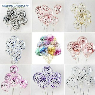 10pcs/set bóng có kim tuyến