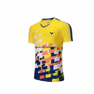 HOT Victor Badminton T Shirt Quick Dry Sport Shirt for The World Champion (Only Shirts)