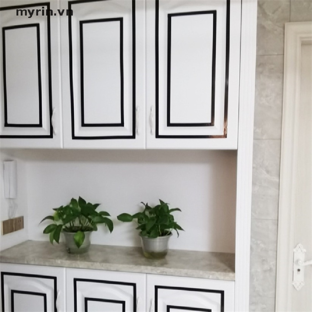 Cuộn Băng Dán Khe Hở Gạch Men Màu Vàng / Bạc / Đen Trang Trí Nhà Cửa