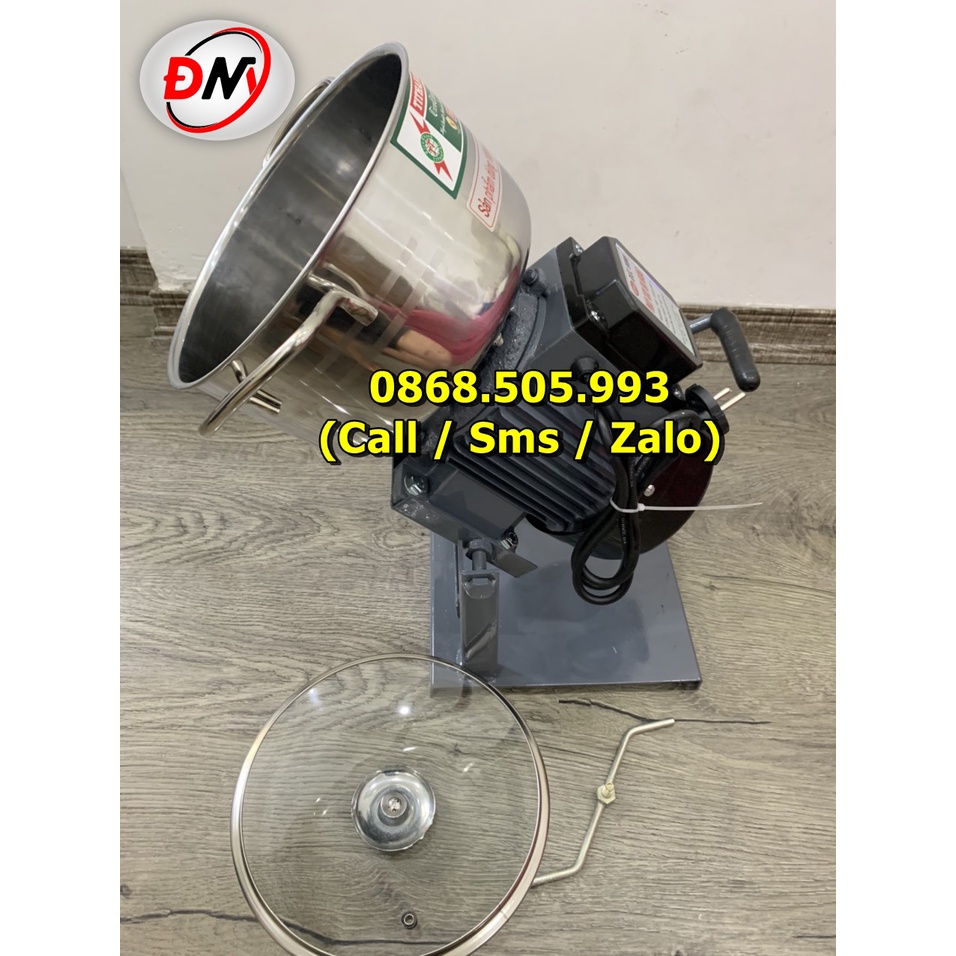 Máy xay thịt, giò chả, xay ruốc 1100W nồi 22cm lõi đồng, tặng kèm 1 que đánh ruốc