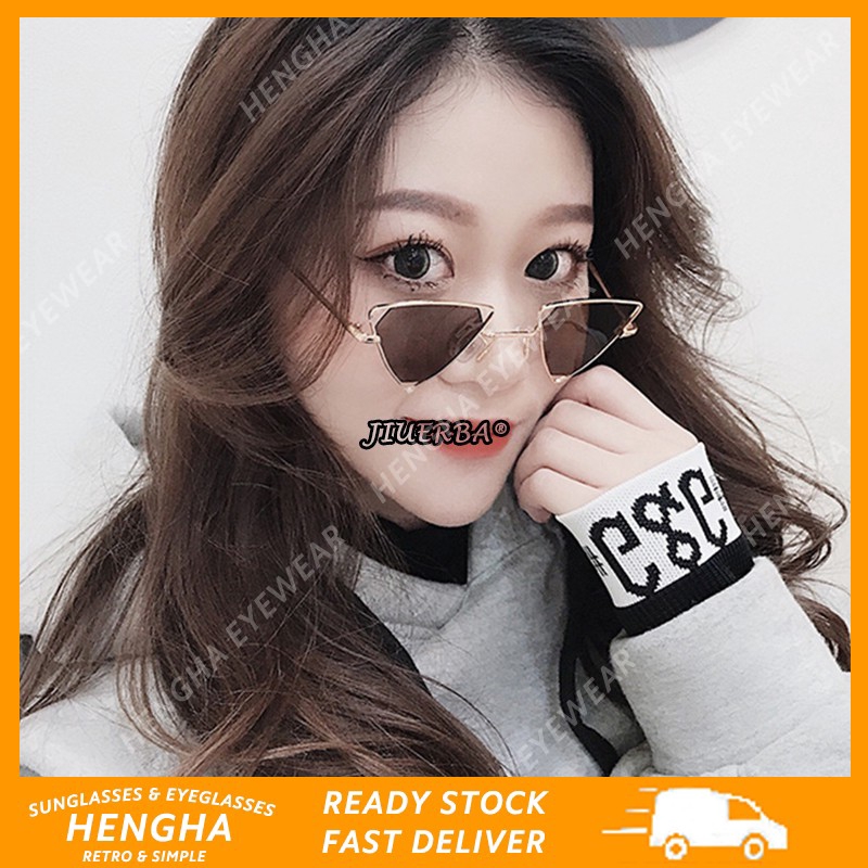 Kính mát gọng kim loại phong cách Hàn Quốc thời trang