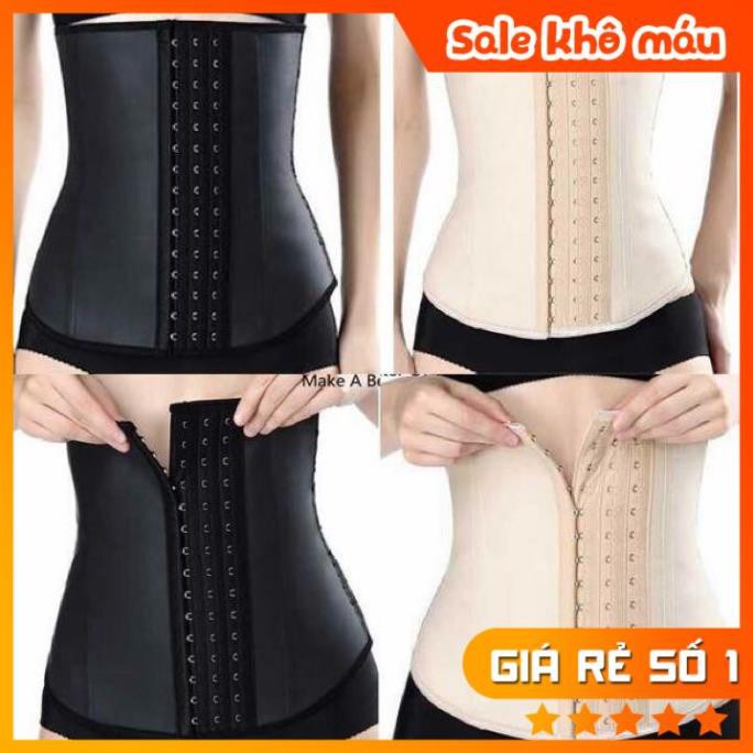 [FreeShip – Xả kho] Gen nịt bụng cao su non Latex 25 xương cao cấp