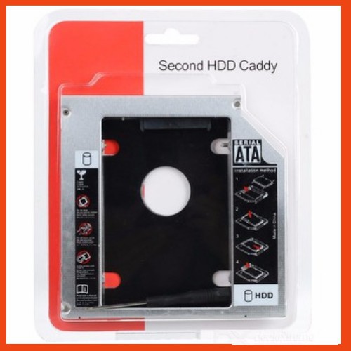 Caddy Bay SSD SATA3 - Khay ổ cứng thay vị trí ổ DVD