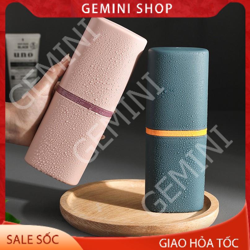 Hộp Đựng Bàn Chải, Kem Đánh Răng, Cốc Đựng Nước cao cấp Mang Theo Du Lịch Tiện Dụng F574 GEMINI SHOP