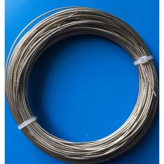 Cáp inox 304 1.5mm(li).giá 2800/met.Size 10 mét,20 mét,30 mét,40 mét.làm dàn  phơi thông minh,dây phơi quần áo,trang trí