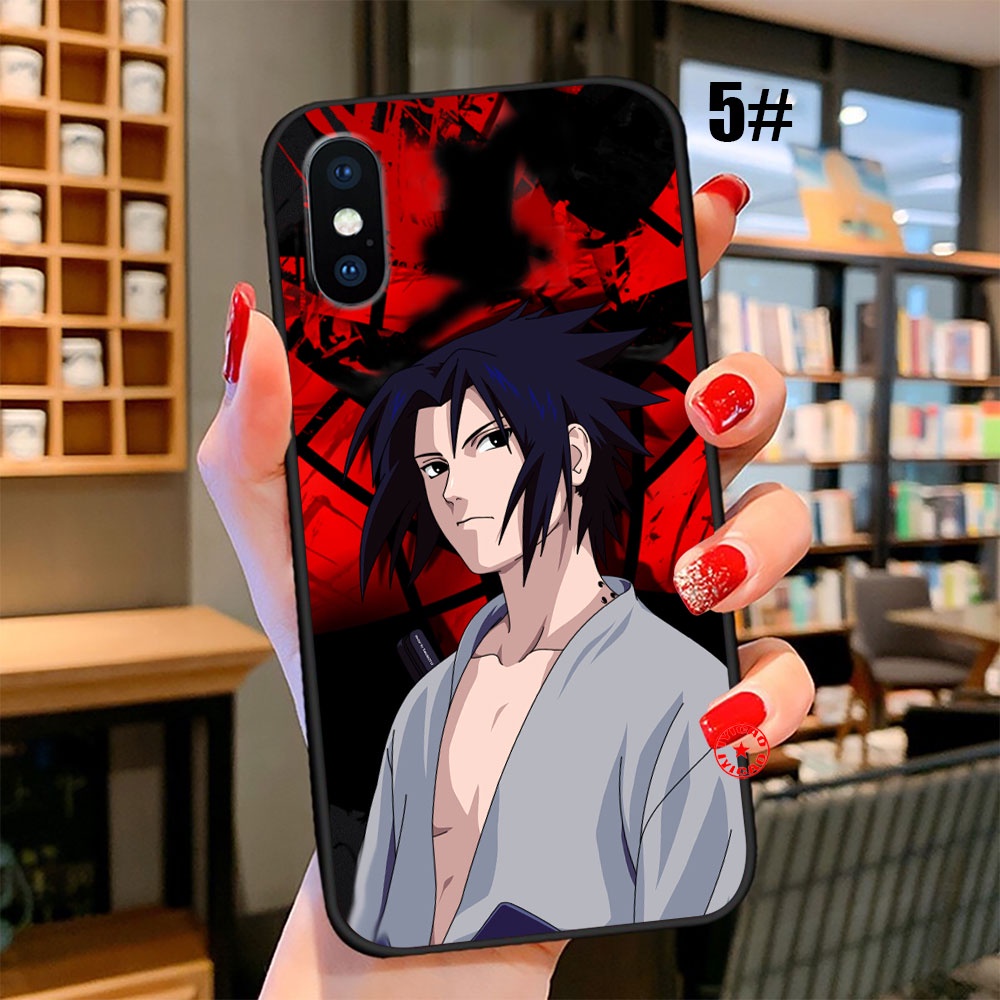 Ốp Điện Thoại Silicon Dẻo Họa Tiết Hoạt Hình naruto uchiha Cho xiaomi mi 8 9 11 lite se cc9e max 3 10t pro E32
