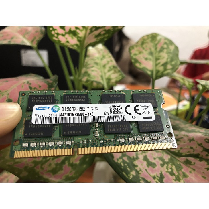 Ram Laptop 8GB DDR3 (PC3) 1600MHz PC3-12800 Dùng Cho Laptop MacBook Bảo Hành 36 Tháng 1 Đổi 1