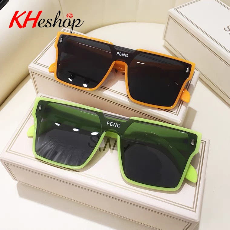 [Deal Hủy Diệt] Kính Râm Mẫu Mới phong cách Hoa Kỳ, Thương hiệu FENG, đủ màu thời trang, chống UV400 mã Y5132