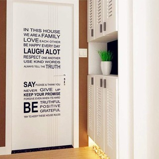 decal dán tường chữ