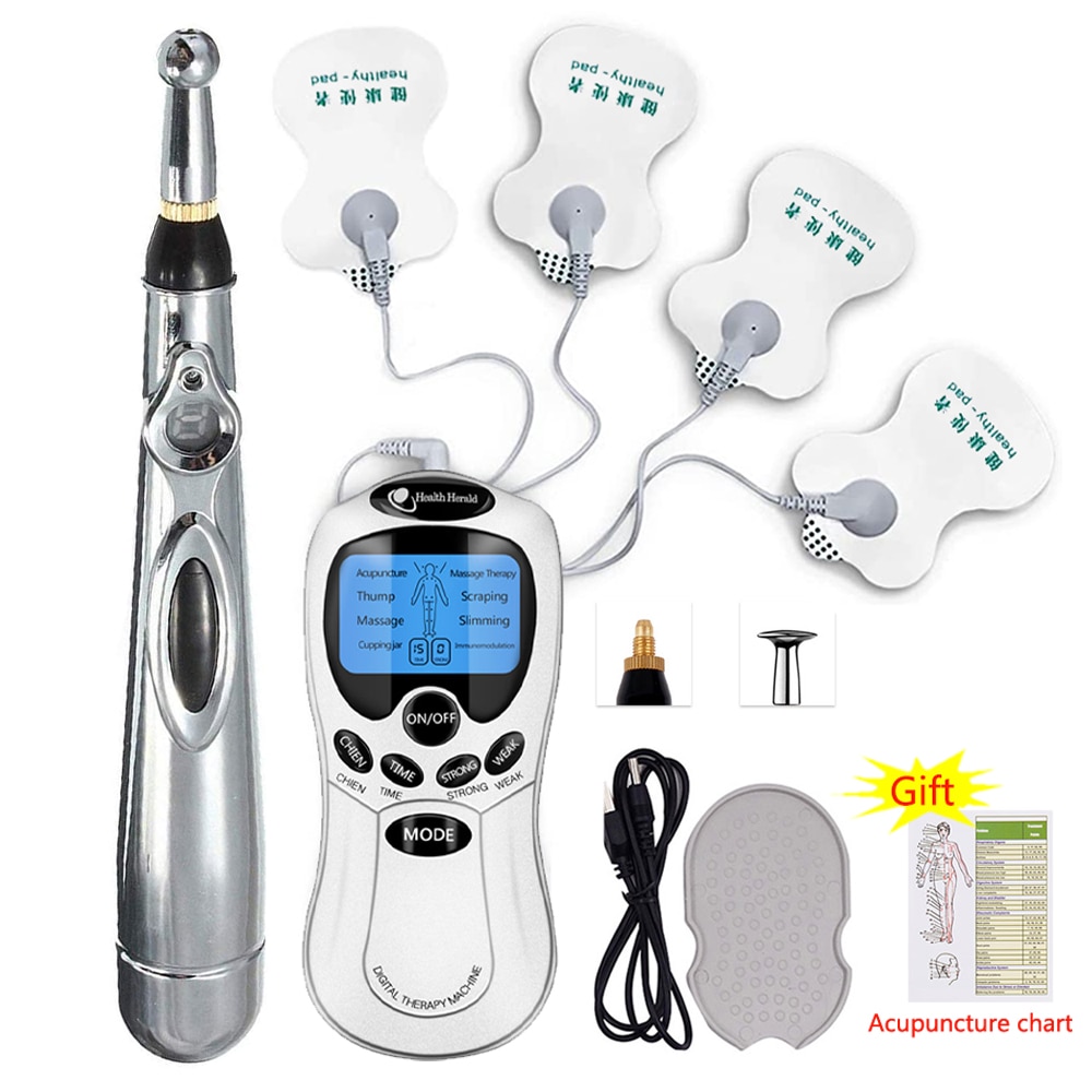 TENS Unit Health Digital Therapy Machine Acupuncture Pen Laser Energy Body Massage Pen Health Care