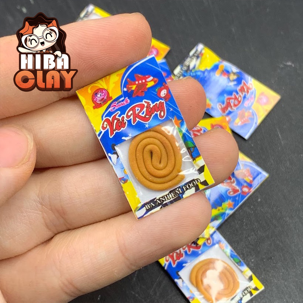 1 Gói vòi rồng minifood, đồ ăn tí hon, đồ ăn mini mô hình cho búp bê DIY