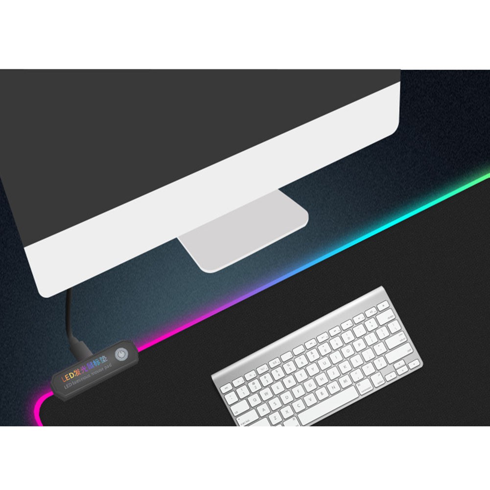 Miếng lót chuột máy tính có đèn LED 10 chế độ