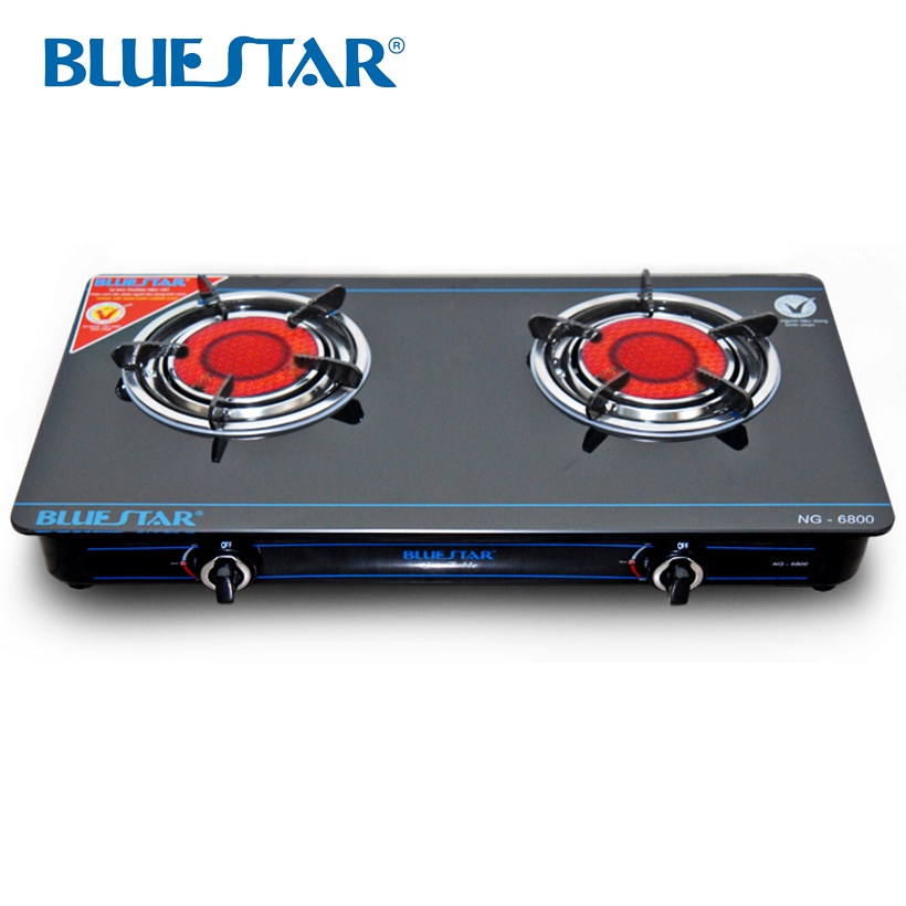 Bếp gas hồng ngoại Bluestar NG-6800, Đánh lửa Magneto 2 vòng lửa
