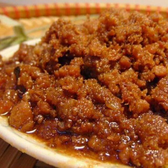 Mắm tép chưng thịt