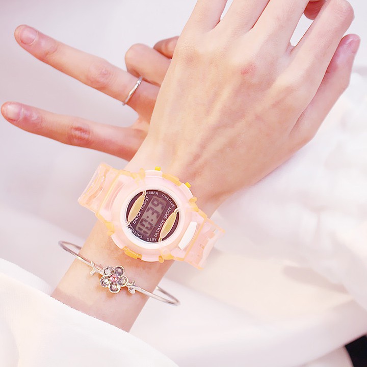 Đồng Hồ Điện Tử Unisex Kiểu Dáng Thể Thao Thời Trang Dây Cao Su CANDYCAT18 - HÀNG CHÍNH HÃNG | BigBuy360 - bigbuy360.vn