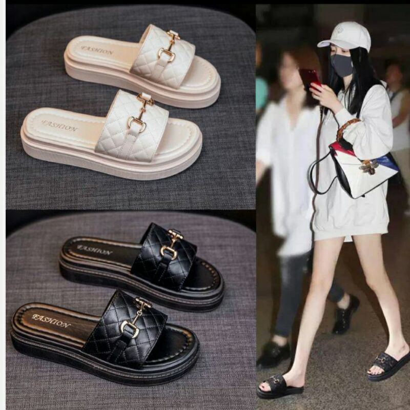 Dép Bánh Mì Dép Nữ Quai Ngang [BỘ SƯU TẬP MẪU HOT] Đế PU 3P Siêu Nhẹ (Kèm Video Ảnh Thật)