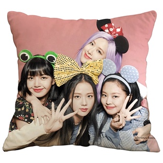 Gối ôm BlackPink Jennie Jisoo Lisa Rosé 35*35cm