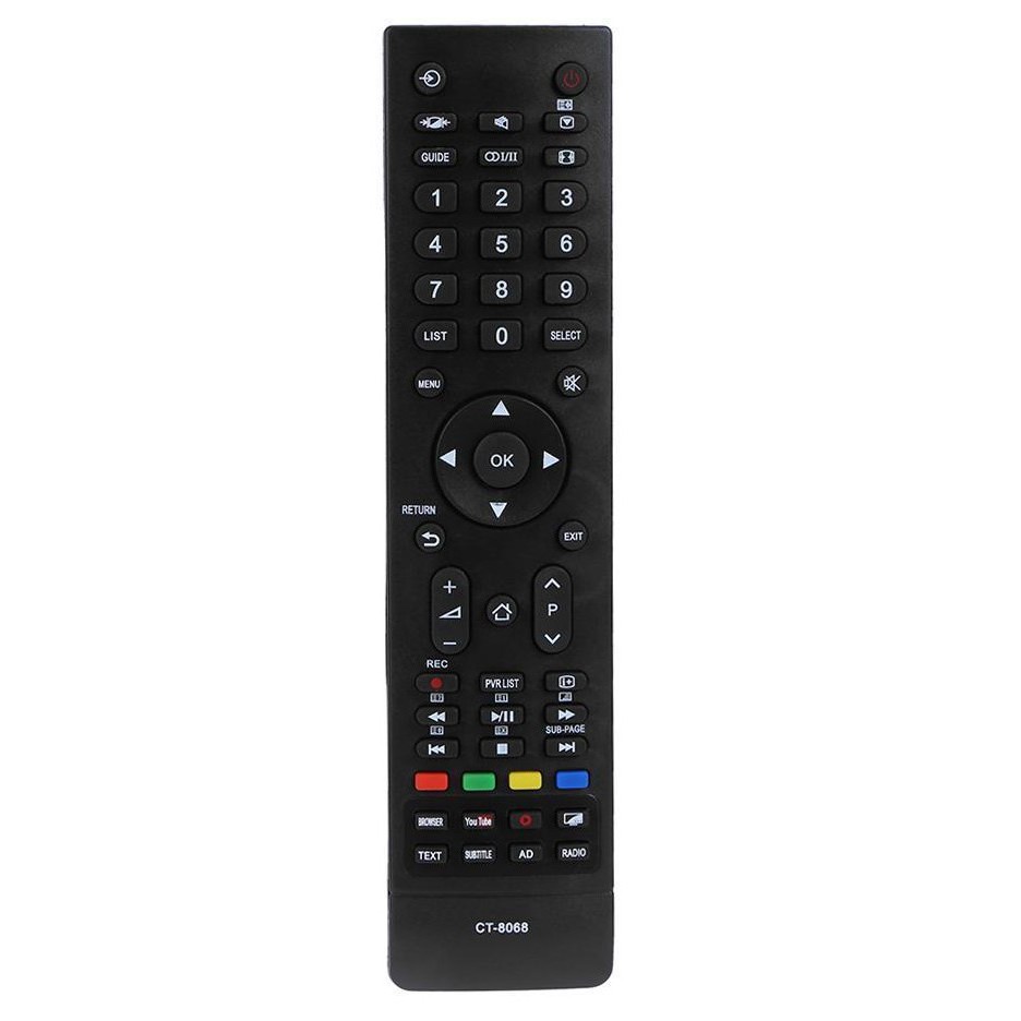 REMOTE ĐIỀU KHIỂN TIVI TOSHIBA SMART CT-8068 CÓ NÚT YOUTUBE