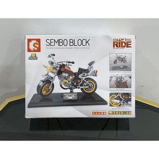 Đồ chơi lắp ráp lego technic Motorcycle lắp ráp xe mô tô