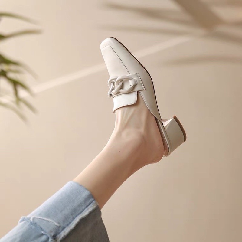 Sục nữ gót 4.5cm⚡️Andu Store⚡️ Sục xích Quảng Châu