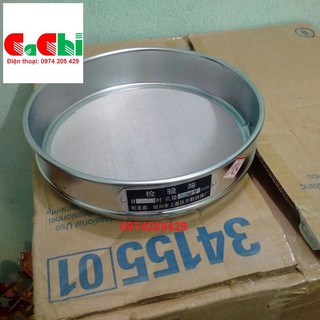 Sàng rây bột đường kính 20cm - kích thước lỗ từ 0.054mm (300 Mesh)
