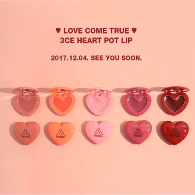 SON DƯỠNG HEART POT LIP